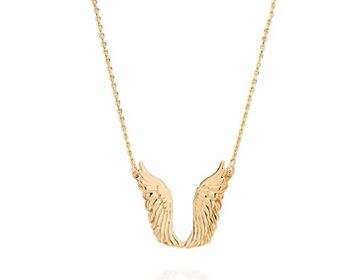 WING GOLD PLATED CHAIN NECKLACES