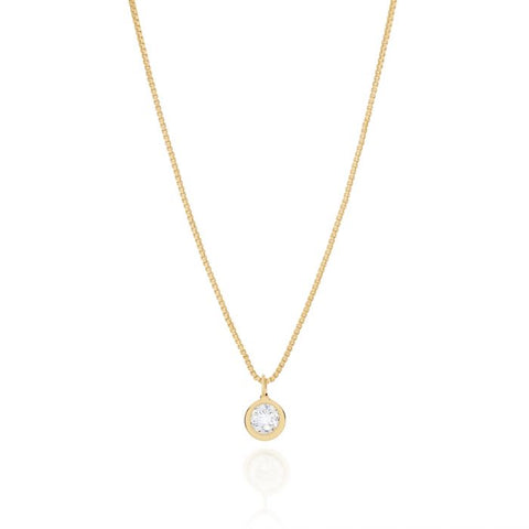 Gold Point of Light Necklace